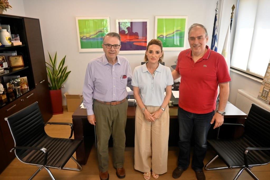 Συνάντηση Δημάρχου Νικόλαου Τσιλίφη με τον Αντιπεριφερειάρχη Υγείας Θάνο Ασκητή