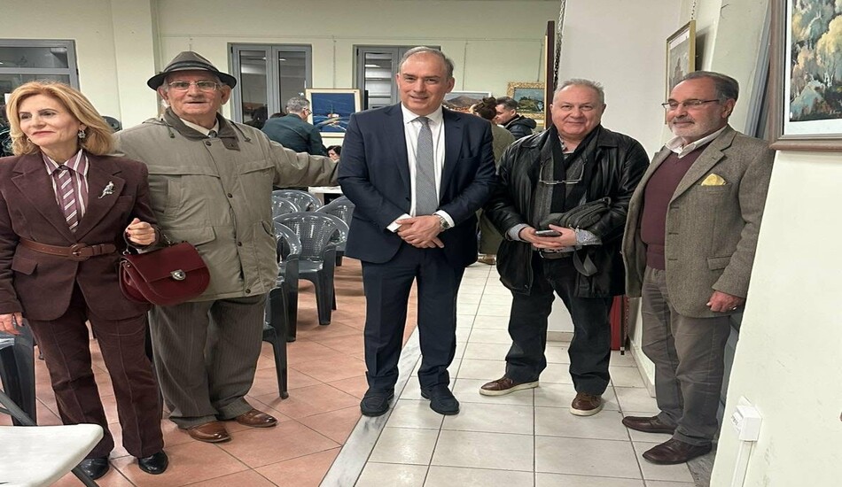 Με επιτυχία τα εγκαίνια της έκθεσης του τοπιογράφου Ηλία Νίκα