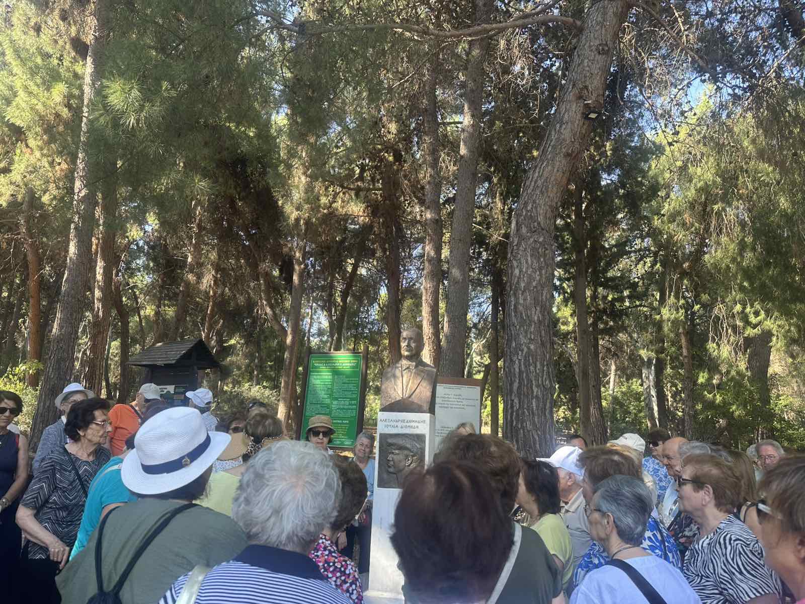 Αναζωογονητική εξόρμηση για τα μέλη των Κ.Α.Π.Η. της πόλης μας στον Βοτανικό Κήπο Διομήδους