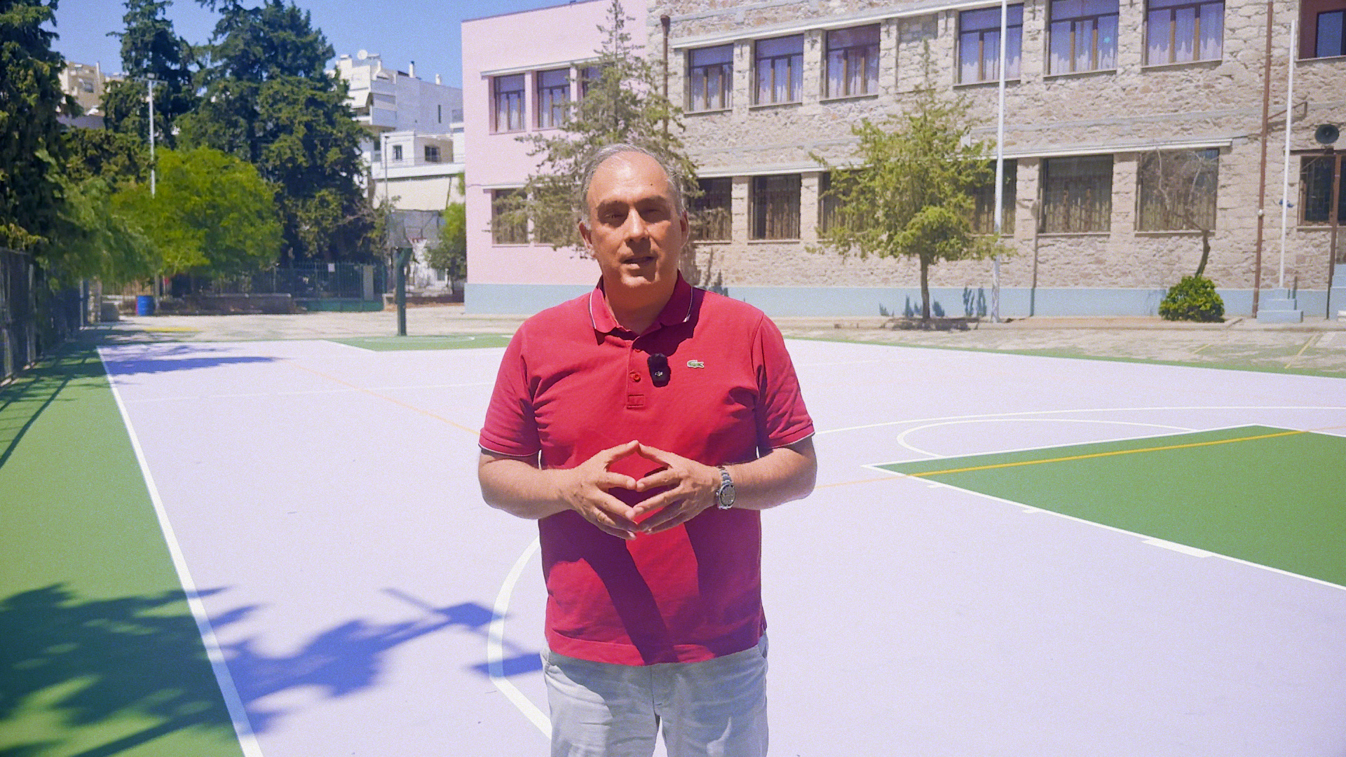𝝜 𝝥𝝤𝝠𝝜 𝝡𝝖𝝨 𝝤𝝡𝝤𝝦𝝫𝝖𝝞𝝢𝝚𝝞 | Οι σχολικές αυλές ανακατασκευάζονται | 1ο Δημοτικό Σχολείο Υμηττού 